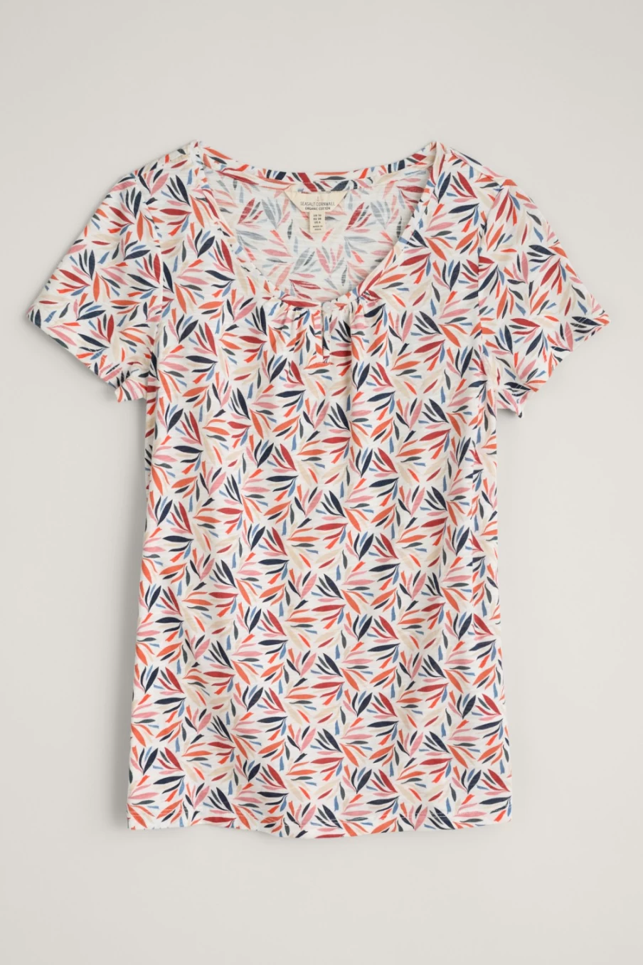 "Seasalt Cornwall Women's Decorative Arts Cotton Top – Stylish & Comfortable Blouse"