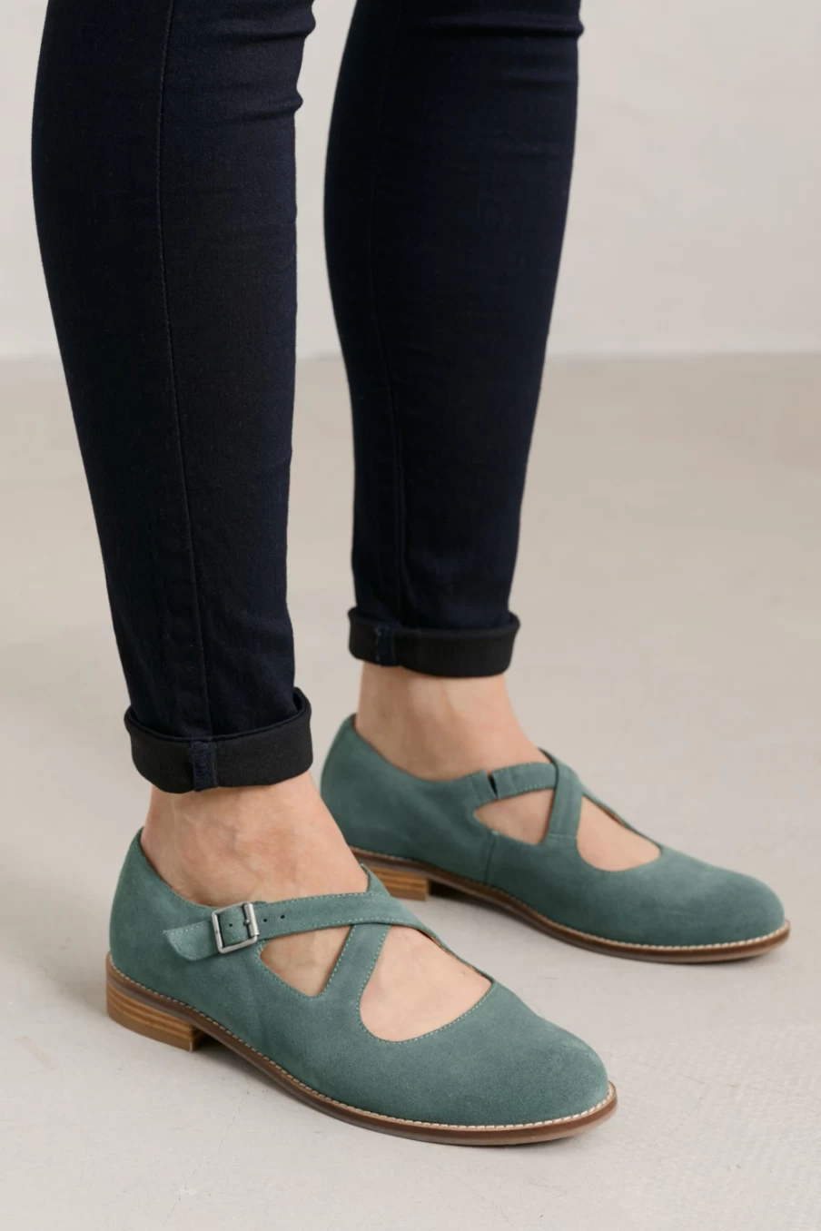 Seasalt Cornwall Women's Bosloe Genuine Leather Shoes
