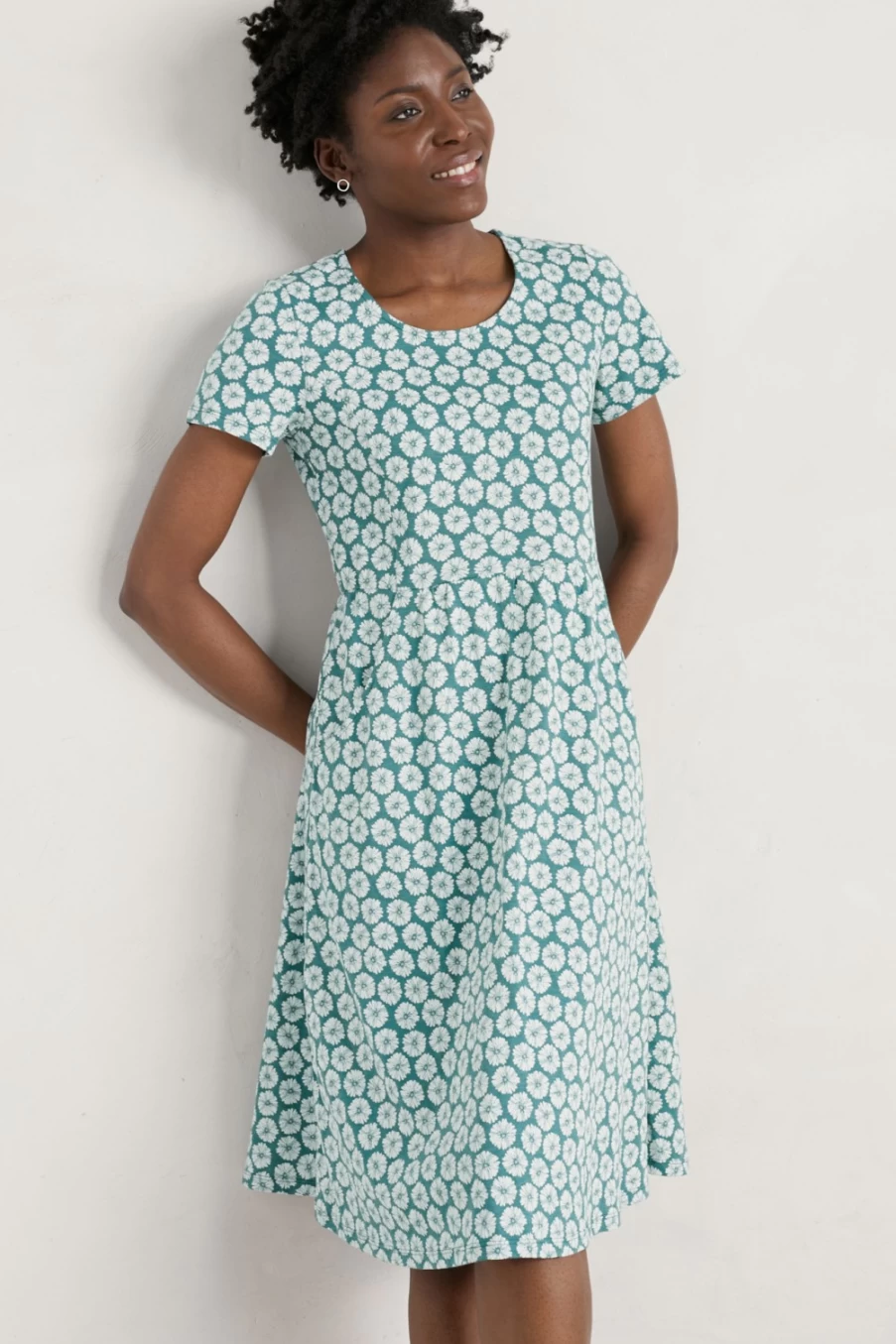 Seasalt Cornwall Women's Enor Fit-And-Flare Dress - Stylish Flared Summer Dress for Women