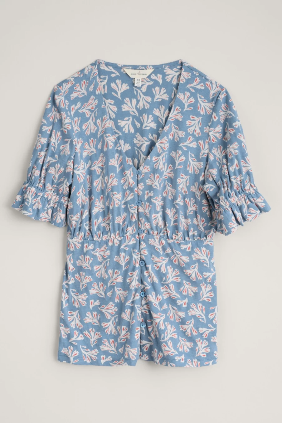 "Seasalt Cornwall Women's Changing Tide Jersey Top – Stylish & Comfortable Coastal Wear"